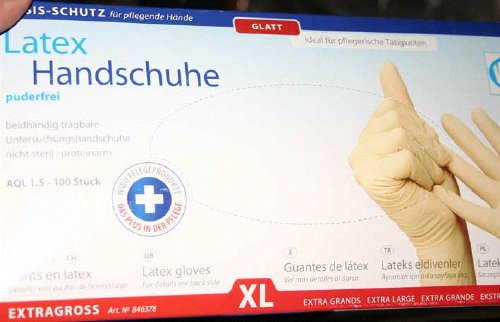 100 Einmalhandschuhe Latex