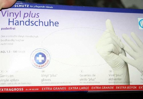 100 Einmalhandschuhe Vinyl