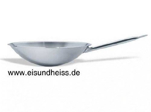 Premium-5-Lagen Edelstahl-Wokpfanne