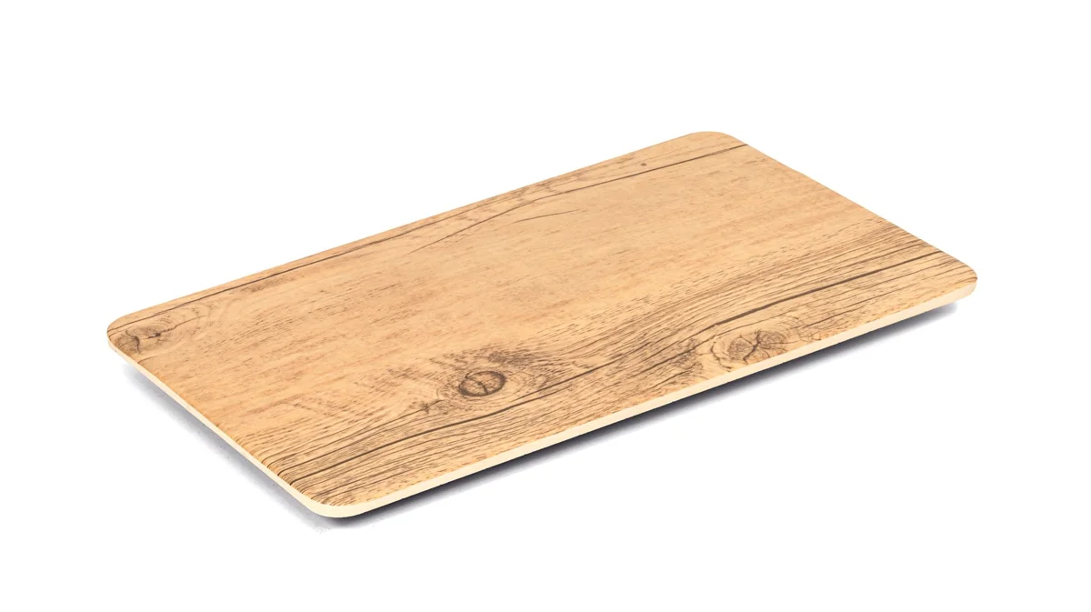 Servierbrett Wood · 15,5 x 28 cm