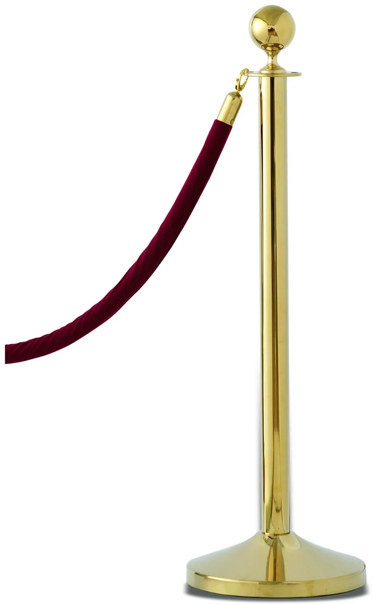 Absperrständer · 100 cm · Edelstahl · rund