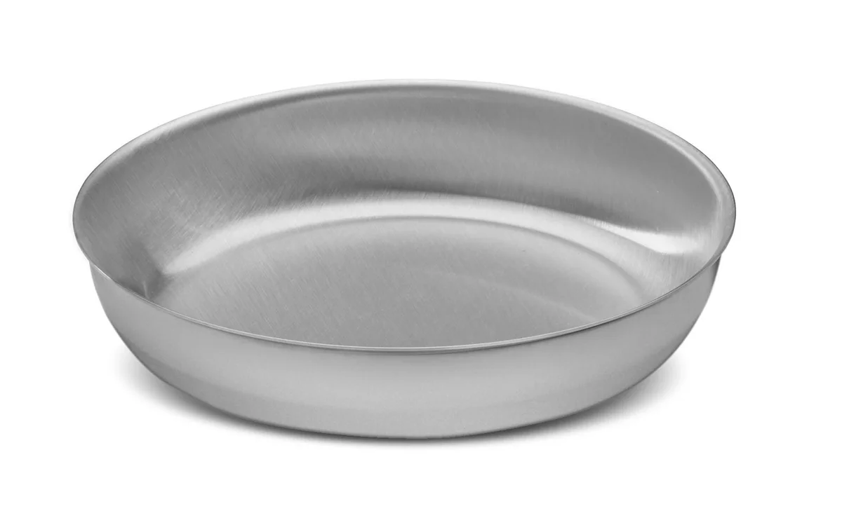 Tablett · 20 cm · Edelstahl · rund