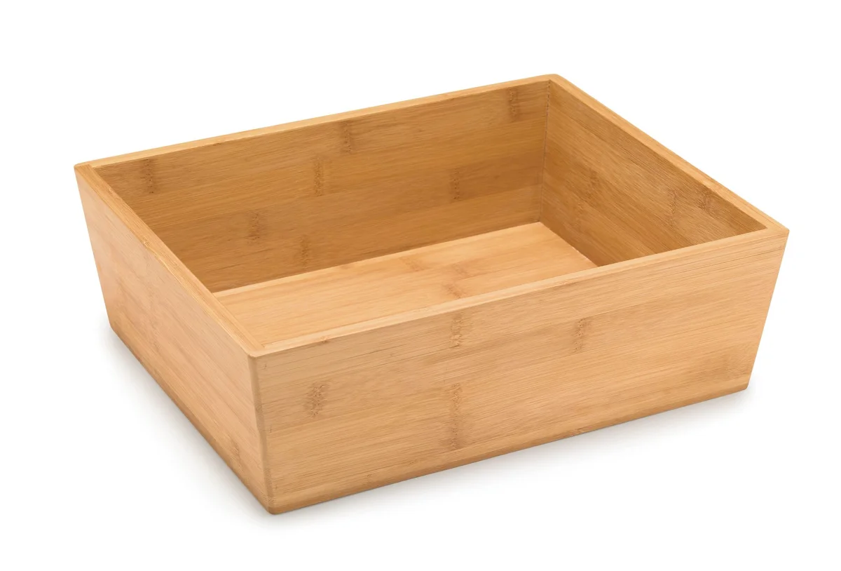 Holzkisten GN 1/2 · 10 cm · Bambus
