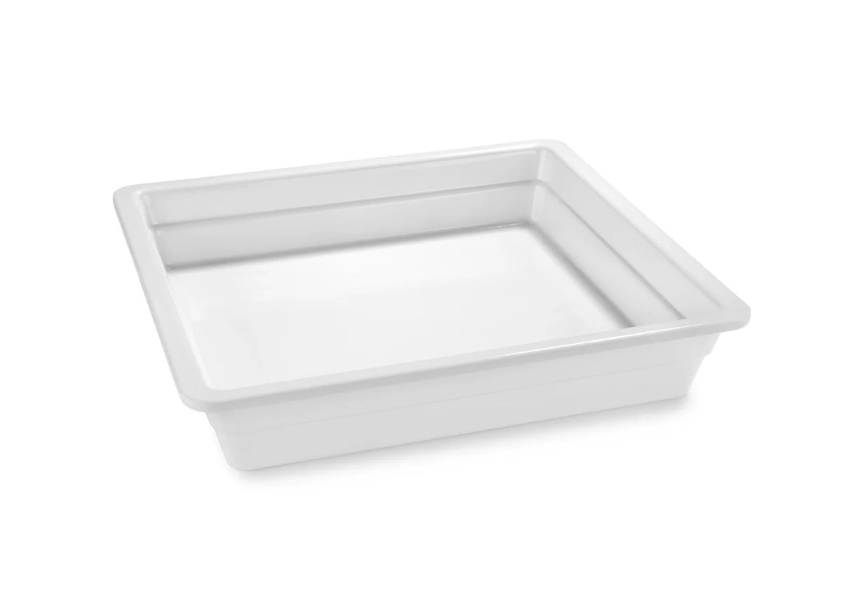 GN-Behälter · 65 mm · Melamin · GN 2/3 · Weiß