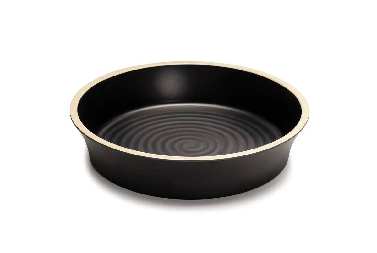 Teller Terracota · 35,5 cm · Melamin · Schwarz