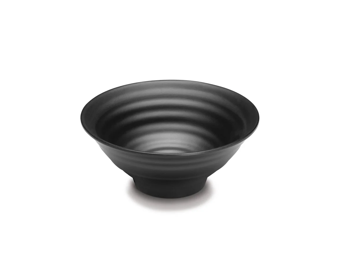 Schale Zen · 17,3 cm · Melamin · Schwarz
