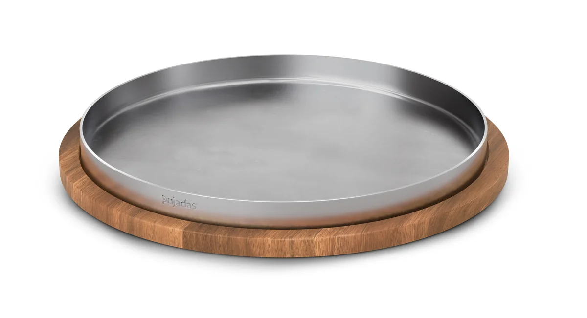 Tablett · 30 cm · Holz · rund