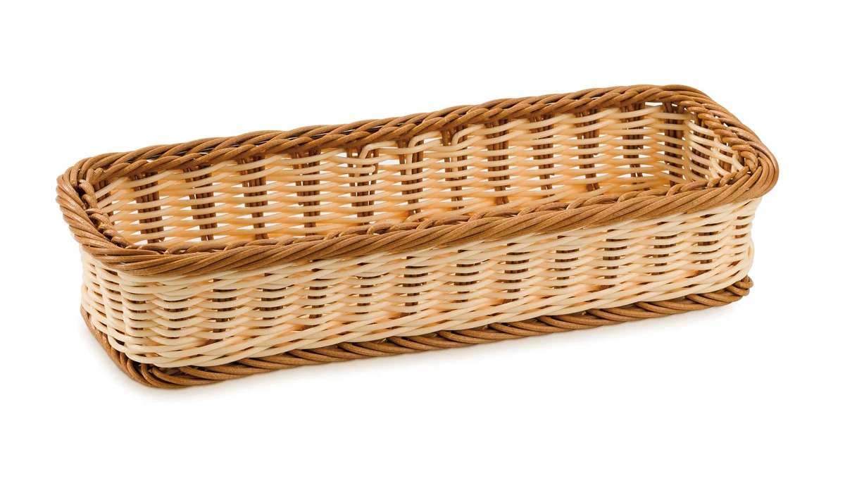 Brot- & Servierkörbe · 30 x 11 cm · Polypropylen · Braun