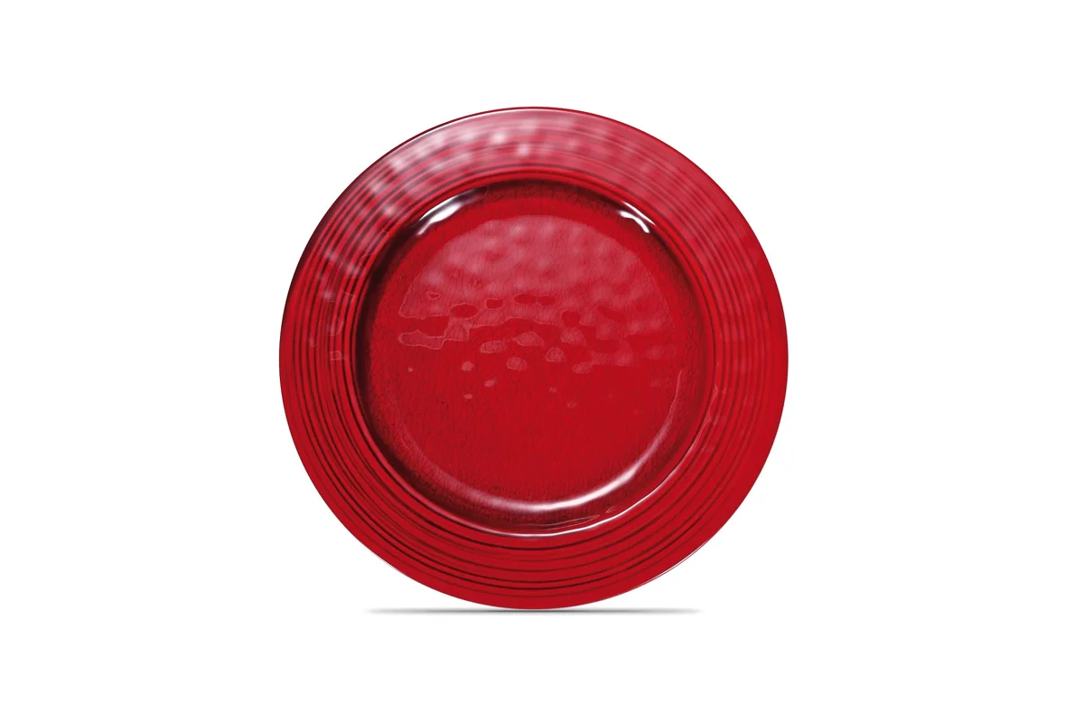 Teller Colors · 22 cm · Melamin · rund · Rot