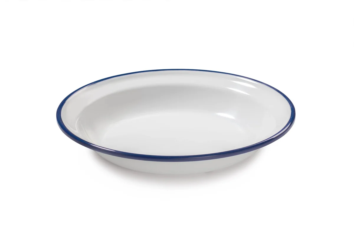 Teller Mediterranean · 20 cm · Melamin · Weiß
