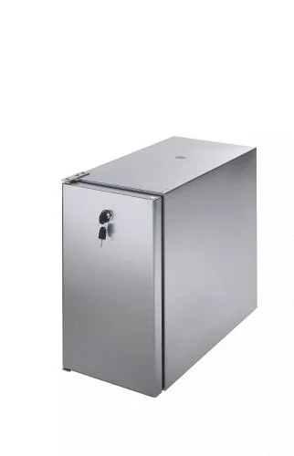 Milchkühler, Milchkühlschrank für Kaffee-Vollautomaten -Maschinen aus Edelstahl für 8 Liter Milch