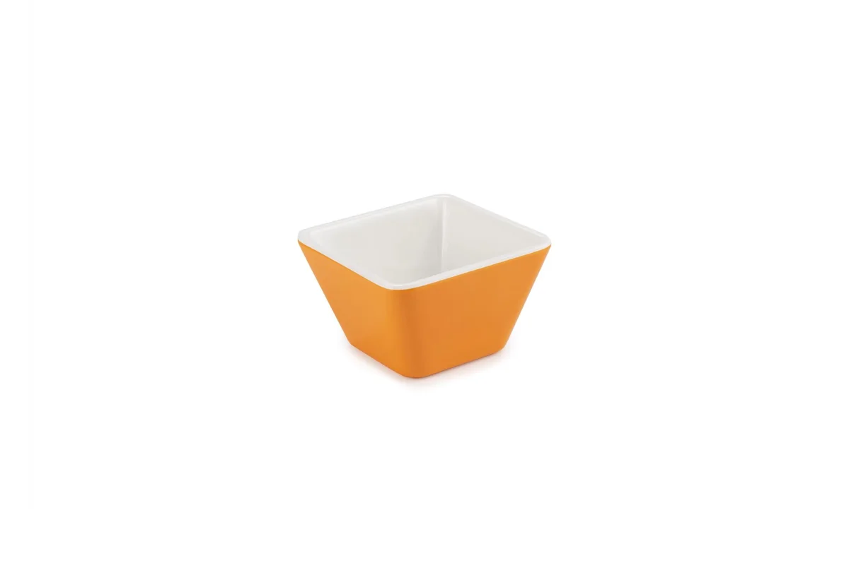 Schale Cool Line · 9 x 9 cm · Melamin · quadratisch · Gelb