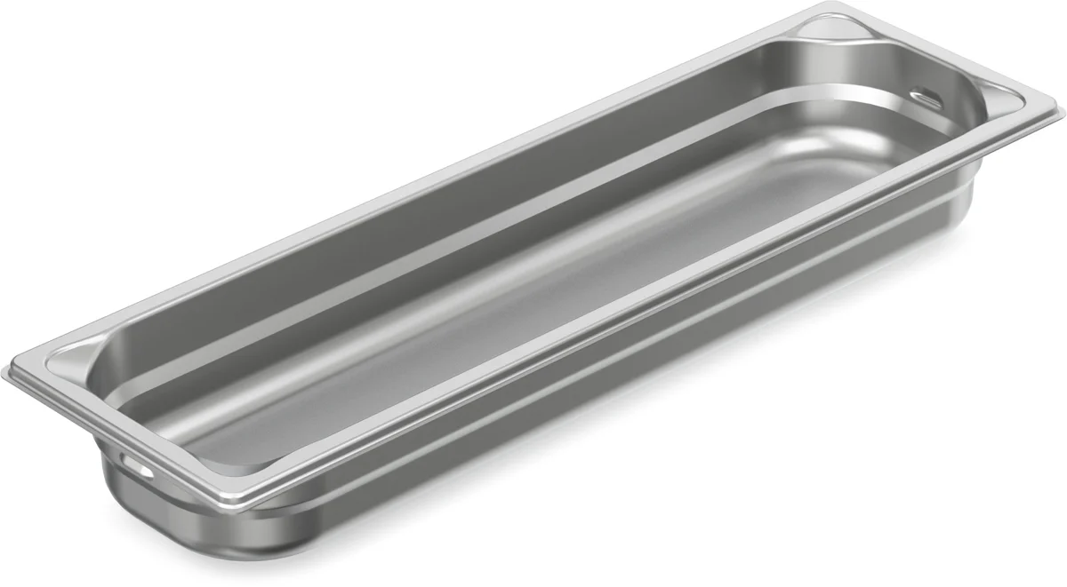 GN-PRO-Behälter · 150 mm · Edelstahl · GN 2/4