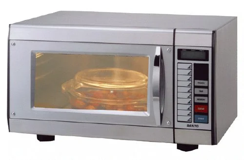 Gewerbe Mikrowelle SANYO EM-S 1000 Messegerät