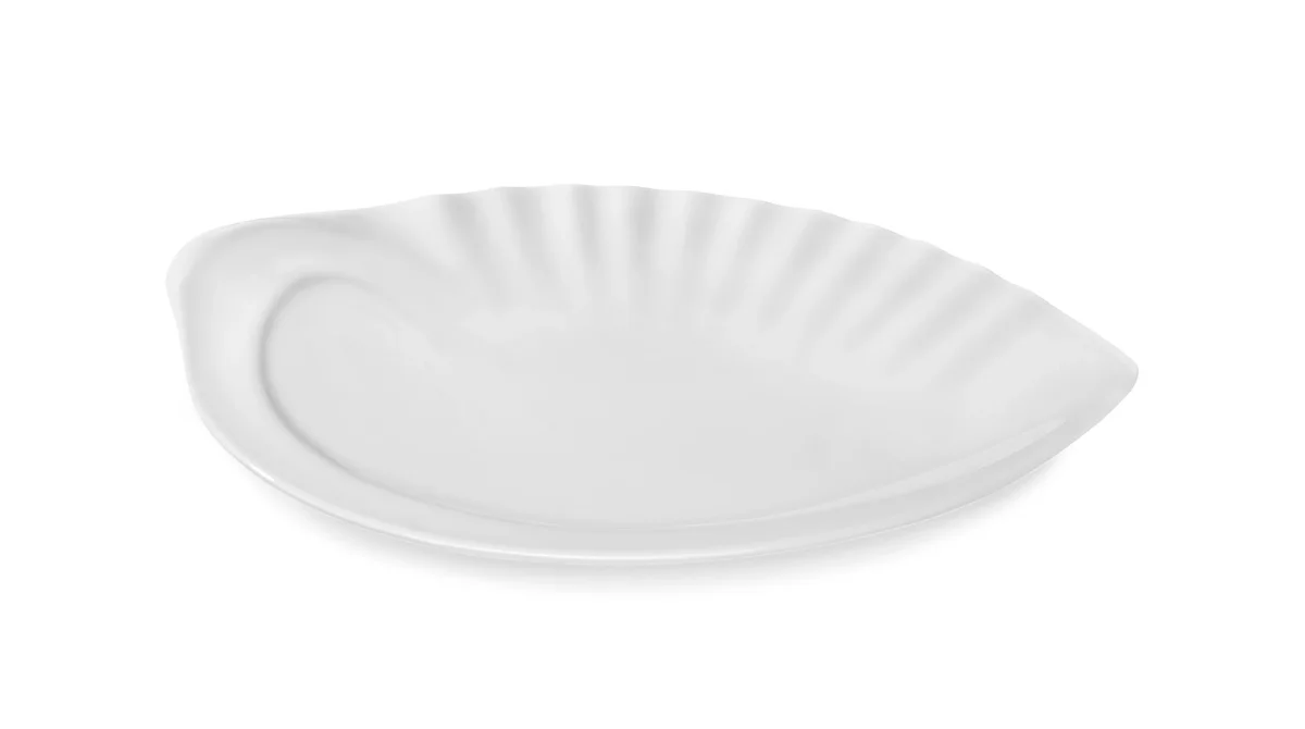 Tablett Shell · 35 x 26,5 cm
