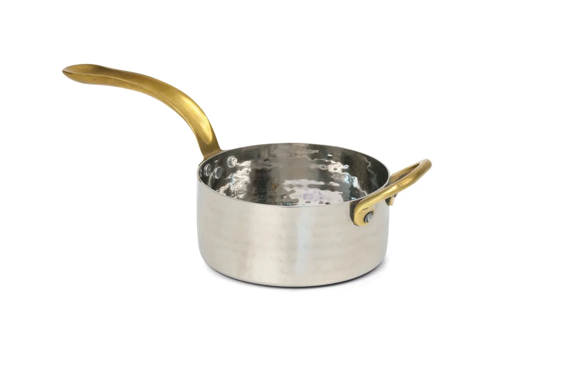 Mini-Stielkasserolle · 12 cm · rund