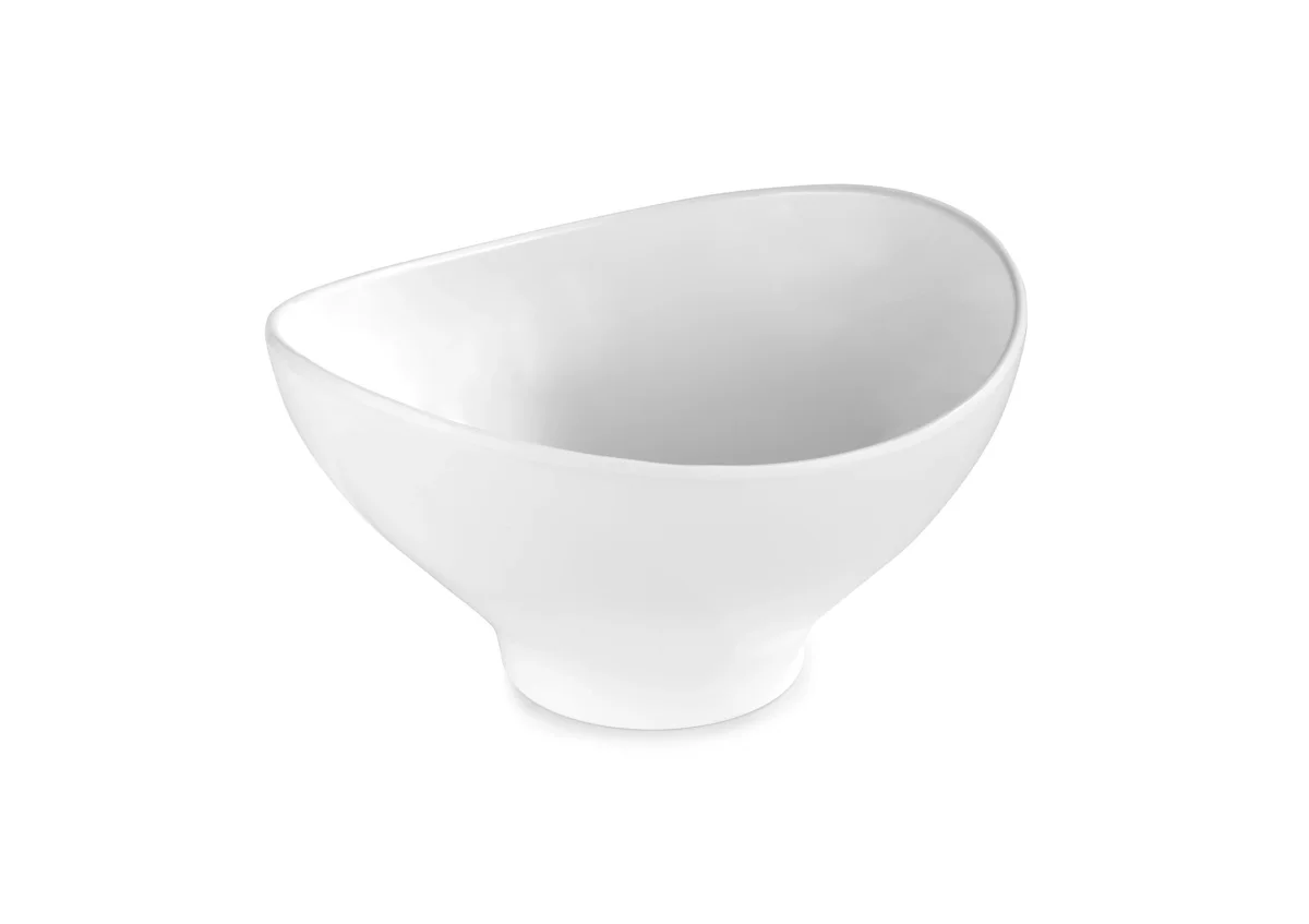 Schale Ola · 29 x 16,5 cm · Melamin · oval · Weiß