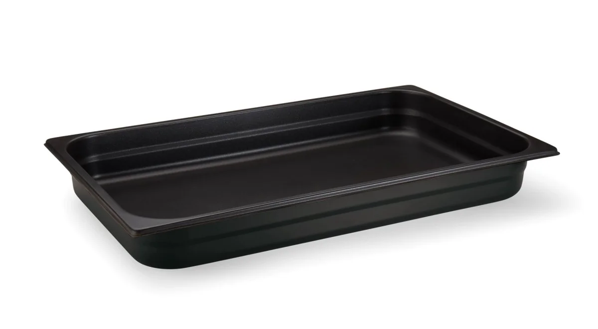 GN-Behälter GN 1/2 · 65 mm · Schwarz