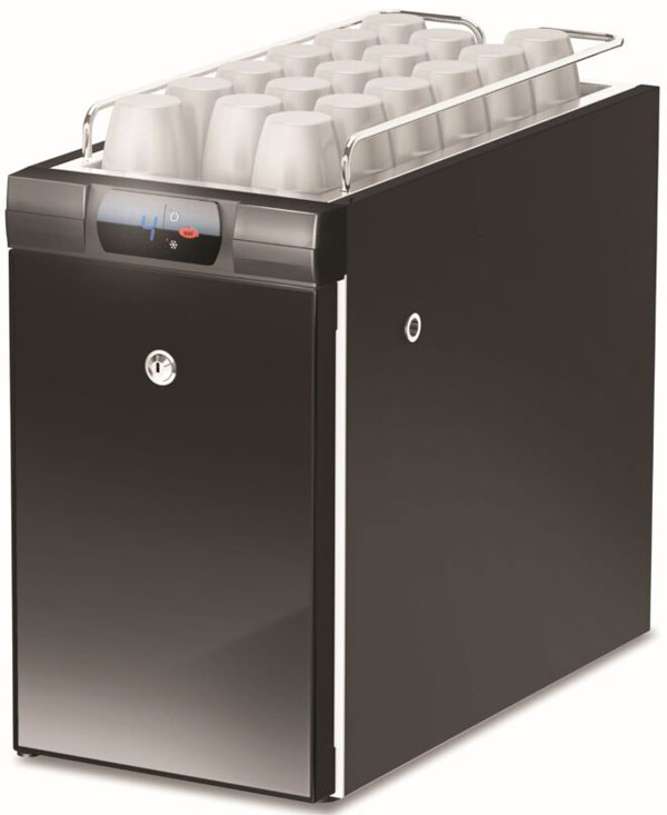 Milchkühlschrank MC7-DIG-TA-BLACK – 4 Liter für Kaffeevollautomaten