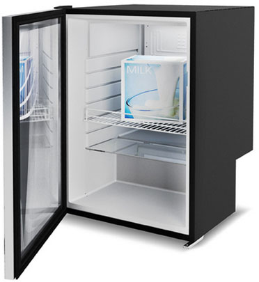 Bag-in-Box-Milchkühlschrank C115BiB-GLASS – 115 Liter mit Glastür