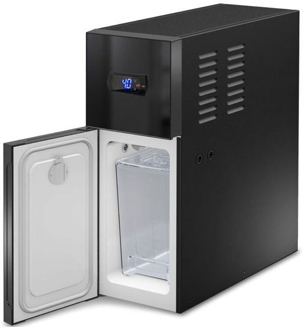 Milchkühlschrank MC12-DIG-BLACK – 7 Liter für Kaffeevollautomaten