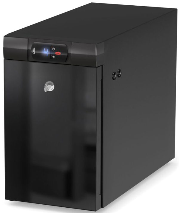 Milchkühlschrank MC13-DIG-BLACK – 9 Liter für professionelle Kaffeemaschinen
