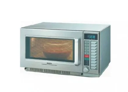 1.100 Watt Profi Gewerbe Mikrowelle SANYO EM-C 1100 Gebrauchtgerät