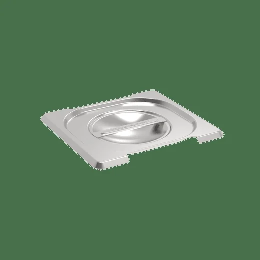 GN-Flachdeckel 1/6 - Griffausschnitt