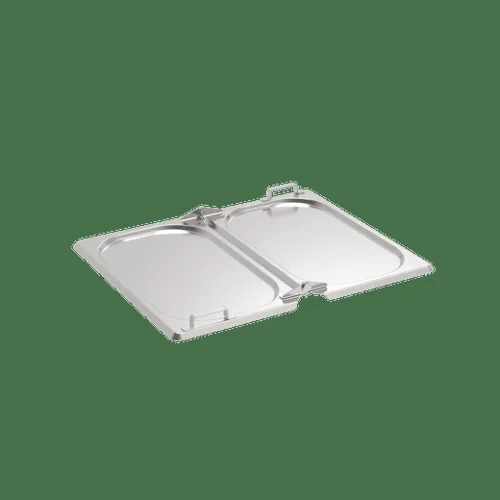 GN-Scharnier-Flachdeckel 1/2