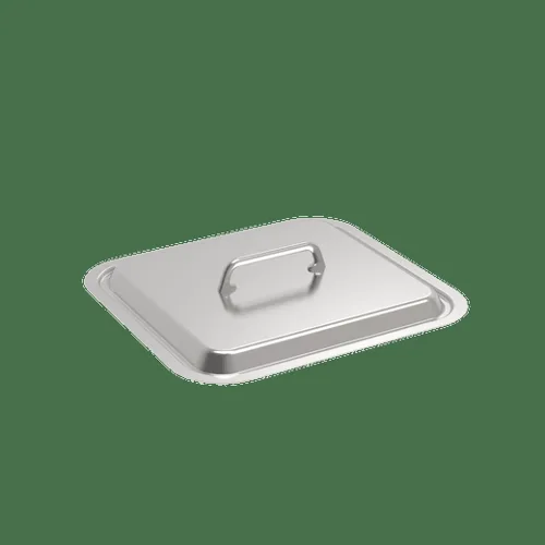 Kochdeckel 2/3 Edelstahl