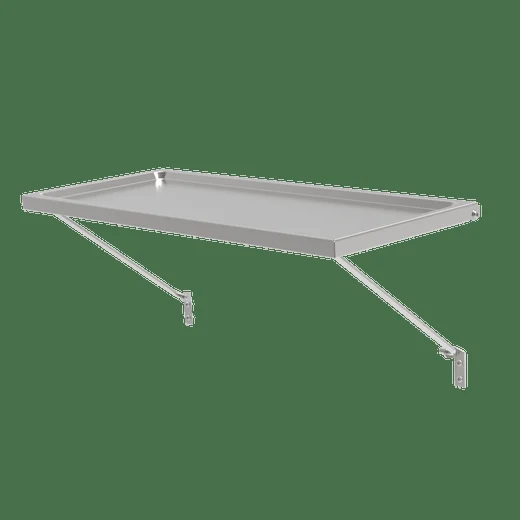 Stellfläche CNS abklappbar - Stirnseite